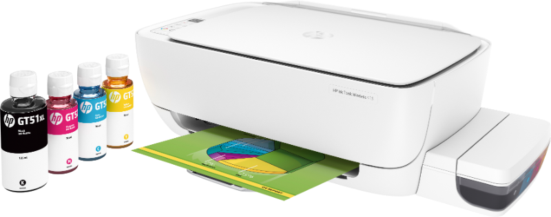 Impresora Multifuncional HP Ink Tank 415 Blanca