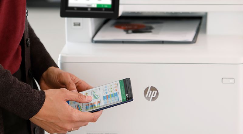 Multifuncional HP Color LaserJet Pro M479dw 27ppm W1A77A#BGJ